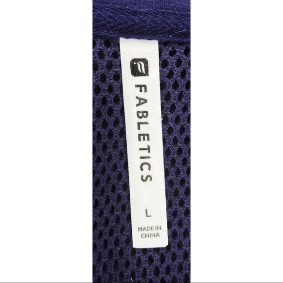 Fabletics Temecula Vest Full Zip French Terry - Picture 7 of 7